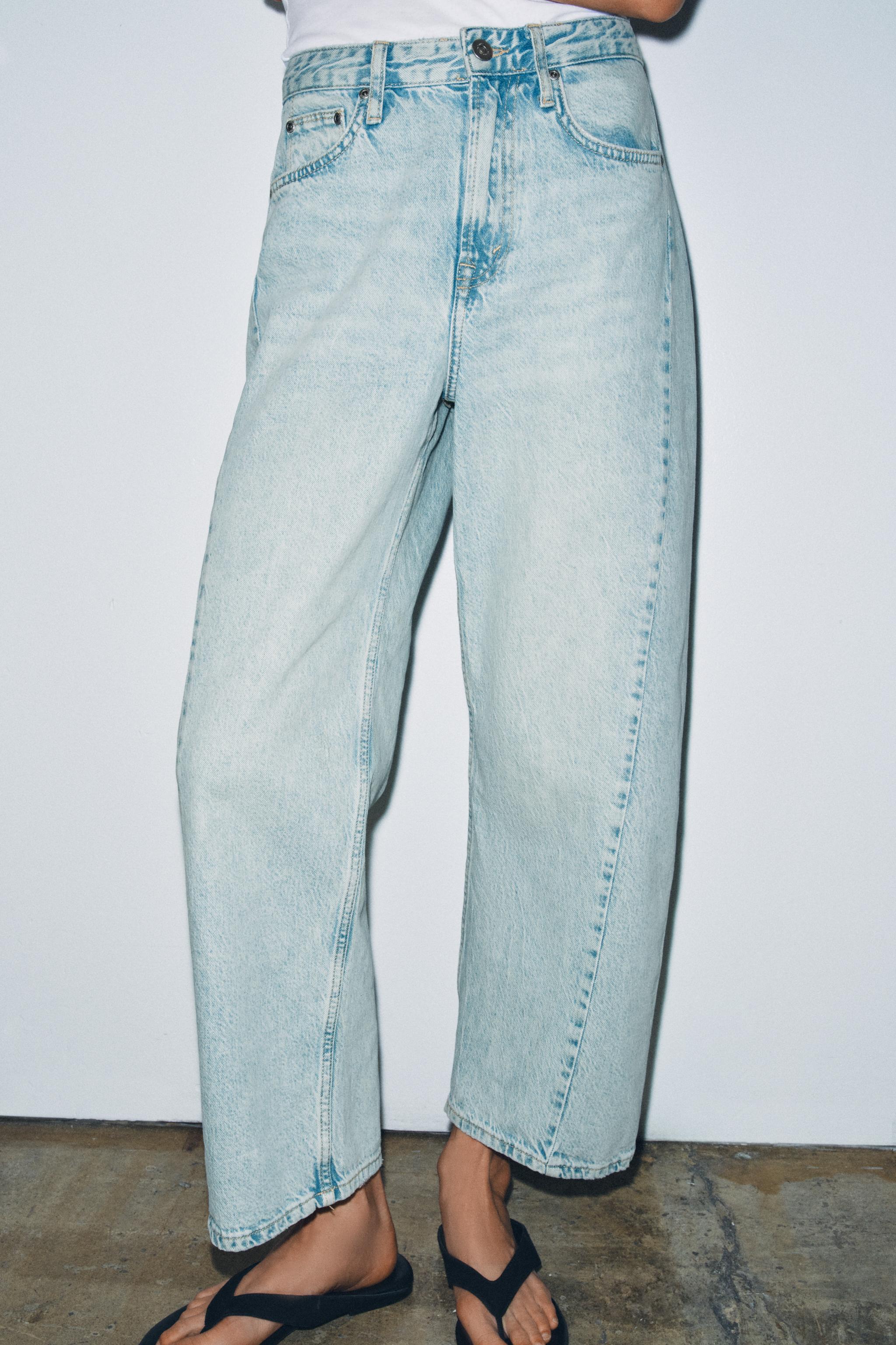 ZW COLLECTION ANKLE RELAXED MID-RISE JEANS